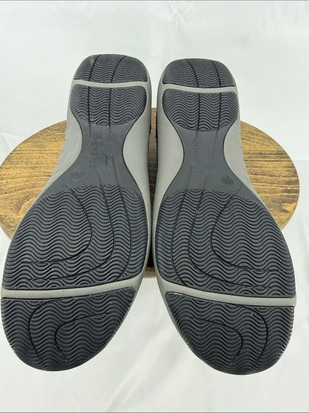 Dansko Womens Harper Slip-on Black Suede Strappy Mary Jane Sneakers, sz 39
